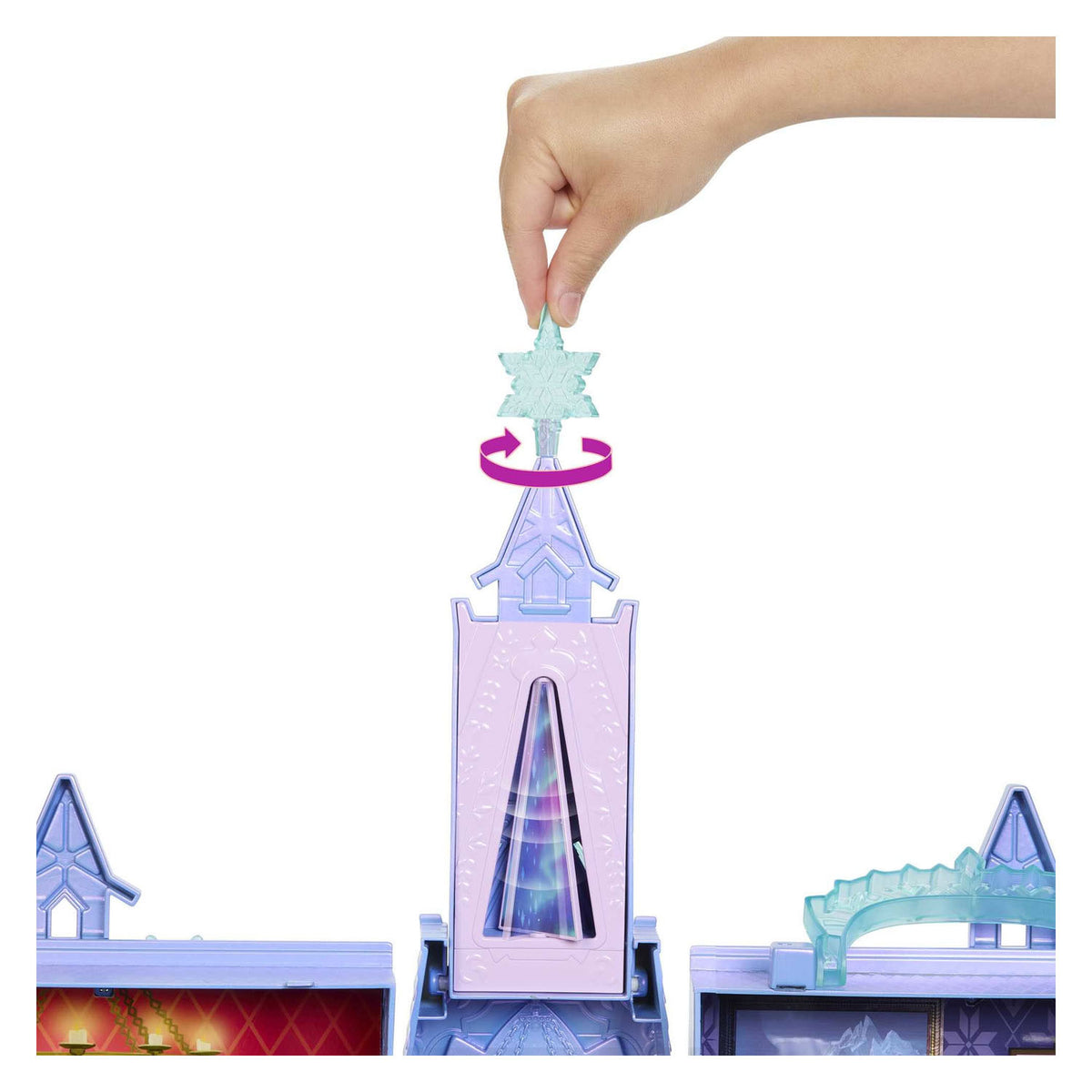 Mattel Disney Zamrożony domek dla lalek Elsa