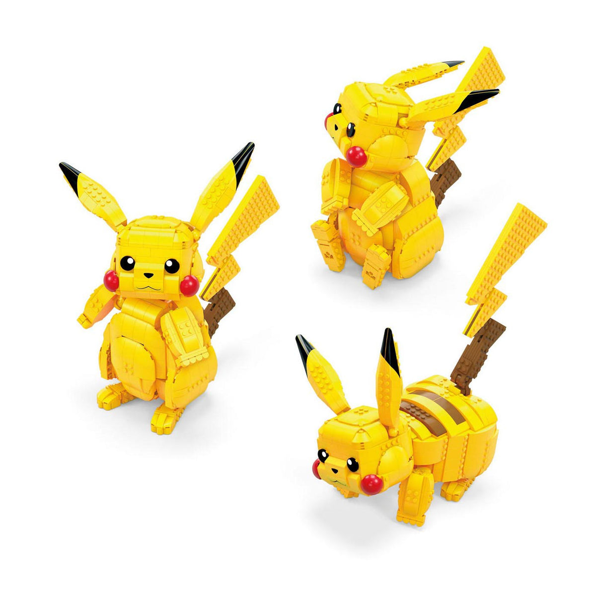 Mattel mega construx zestaw konstrukcyjny pokemon - pikachu, 30cm