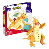 Zestaw do budowania pokemonów Mattel Mega Construx - Dragonite - 387 elementów.