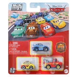 Samochody Mattel Disney Pixar Mini samochody wyścigowe, 3 szt.