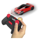 Samochód sterowany zdalnie sterowanym samochodem Hot Wheels Tesla Roadster