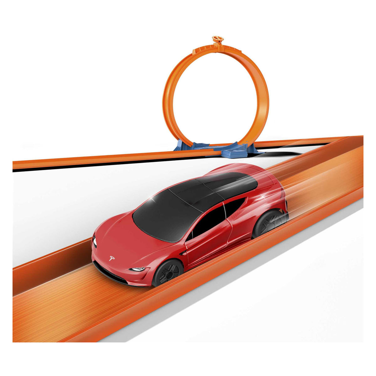 Samochód sterowany zdalnie sterowanym samochodem Hot Wheels Tesla Roadster