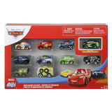 Pojazdy Disney Pixar Mini Racers, 10szt.