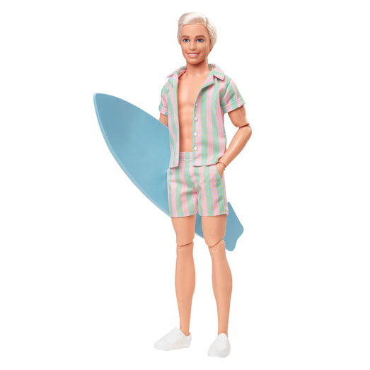 Lalka Barbie Ken z filmu Mattel w paski
