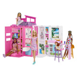 Mattel Barbie wakacyjny dom z modą
