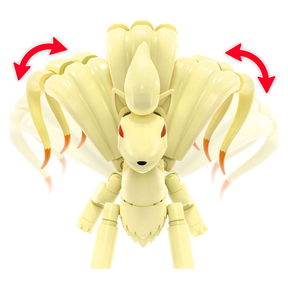 Zestaw do budowania pokemonów Mattel Mega Construx - ewolucja vulpix - 145 elementów.