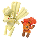 Zestaw do budowania pokemonów Mattel Mega Construx - ewolucja vulpix - 145 elementów.
