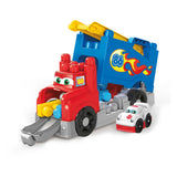 Ciężarówka budowlano-wyścigowa Mattel mega block - 16 szt.