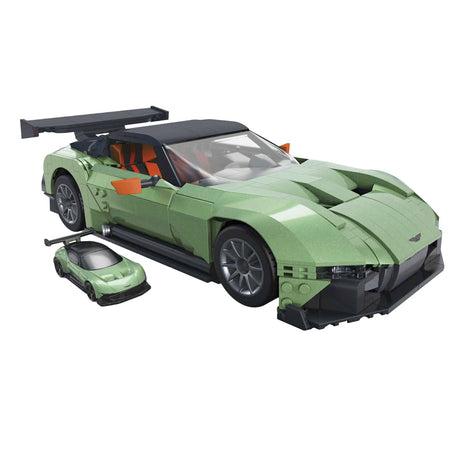 Zestaw konstrukcyjny Mattel Mega Hot Wheels Aston Martin Vulcan - 986 elementów.