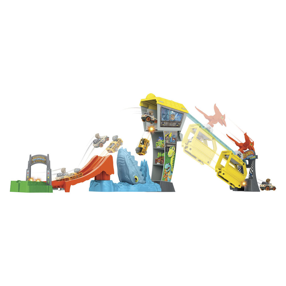 Hot Wheels Racer Fresh Blue's Raptor Rush Play Play