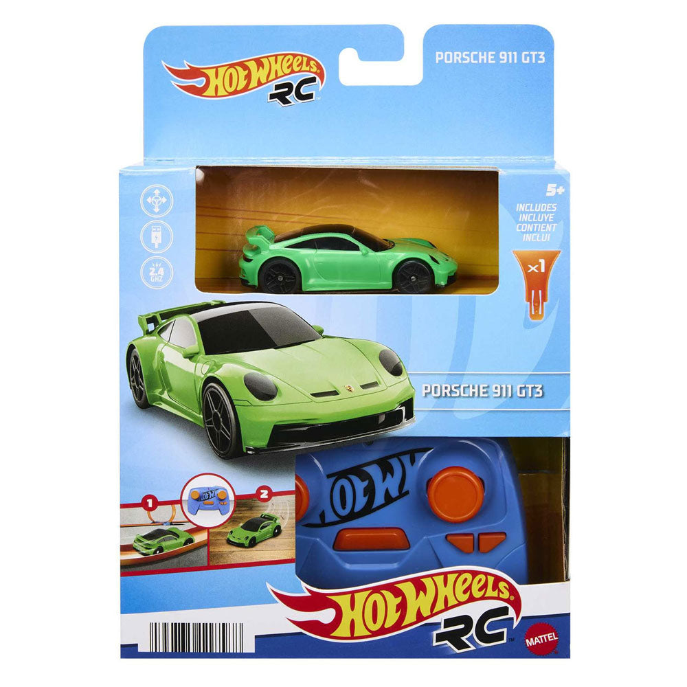 Hot Wheels RC 1:64 Porsche 911 Kierowalny samochód