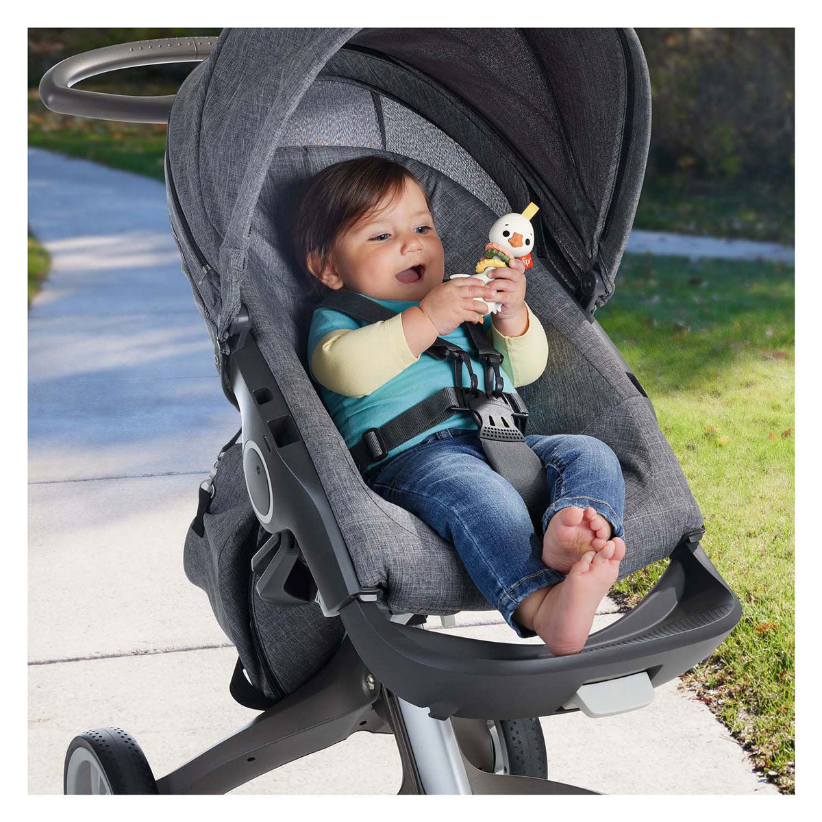 Grzechotka-kaczka Fisher Price