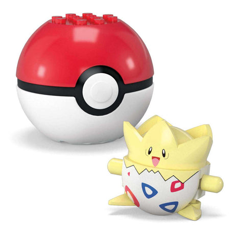 Zestaw do budowania pokemonów Mattel Mega Construct - Piplup i Togepi