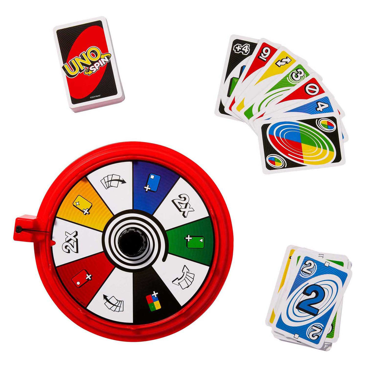 Gry karciane Uno Spin firmy Mattel