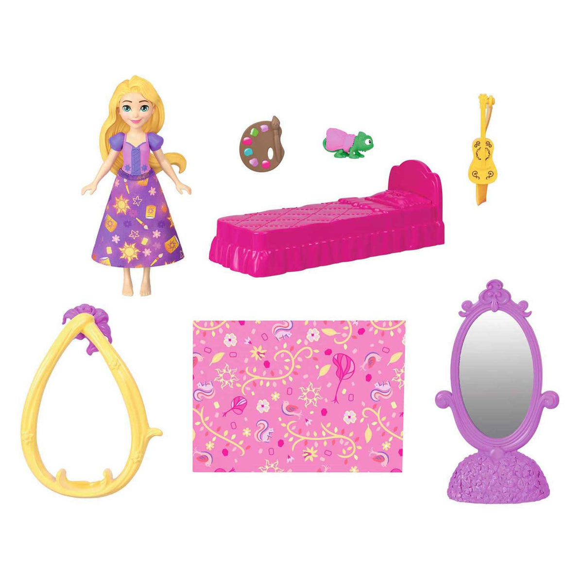 Zamek Mattel Disney Princess Roszpunka