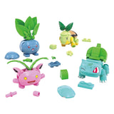 Mega Bloks Zestaw do budowania Pokémon Mega Construct - Bulbasaur, Turtwig, Hoppip i Oddish