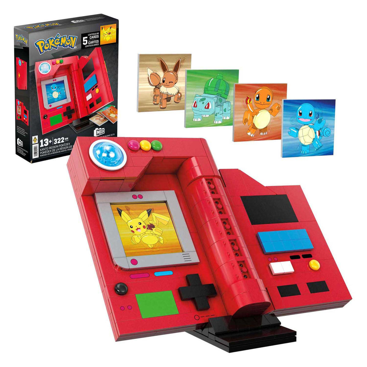 Mega Bloks Mega Construct Zestaw do budowania Pokemonów - Region Kanto Pokemon