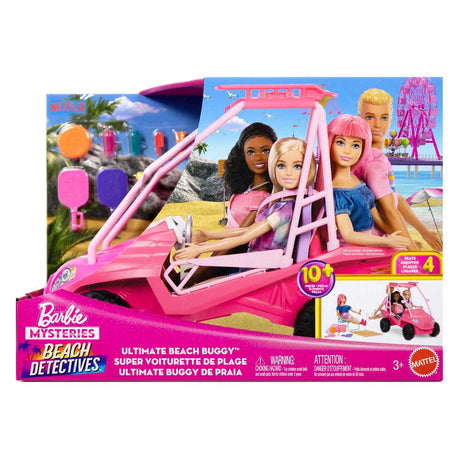 Wózek plażowy detektywów Mattel Barbie Mysteries