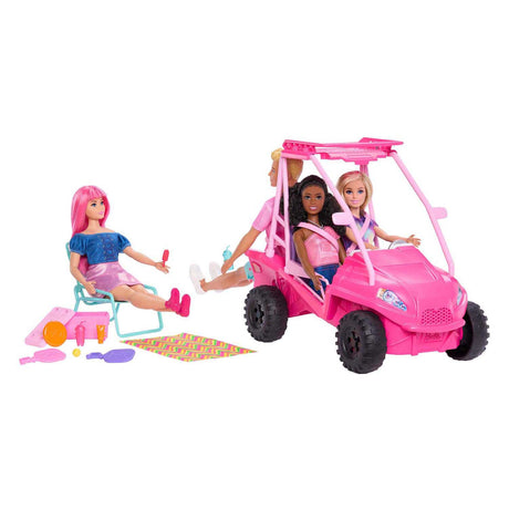 Wózek plażowy detektywów Mattel Barbie Mysteries