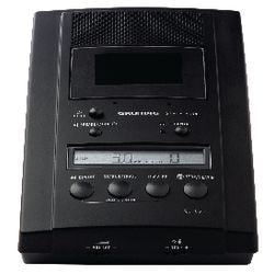 Dyktafon Stenorette St Grundig St-3221 z krótkim przewijaniem w kolorze czarnym