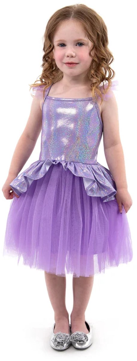 Little Adventures - liliowa sukienka tutu – rozmiar 98-104