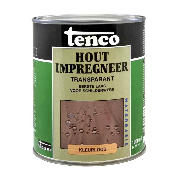 Tenco 1066096 - impregnacja drewna 1 l | 3 sztuki