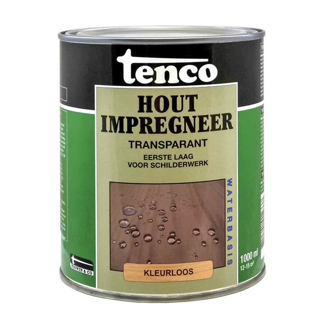 Tenco 1066096 - impregnacja drewna 1 l | 3 sztuki