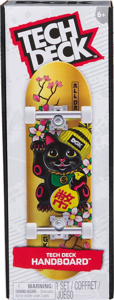 Tech deck - autentyczna mini deskorolka dgk handboard - wyłącznie do użytku ręcznego