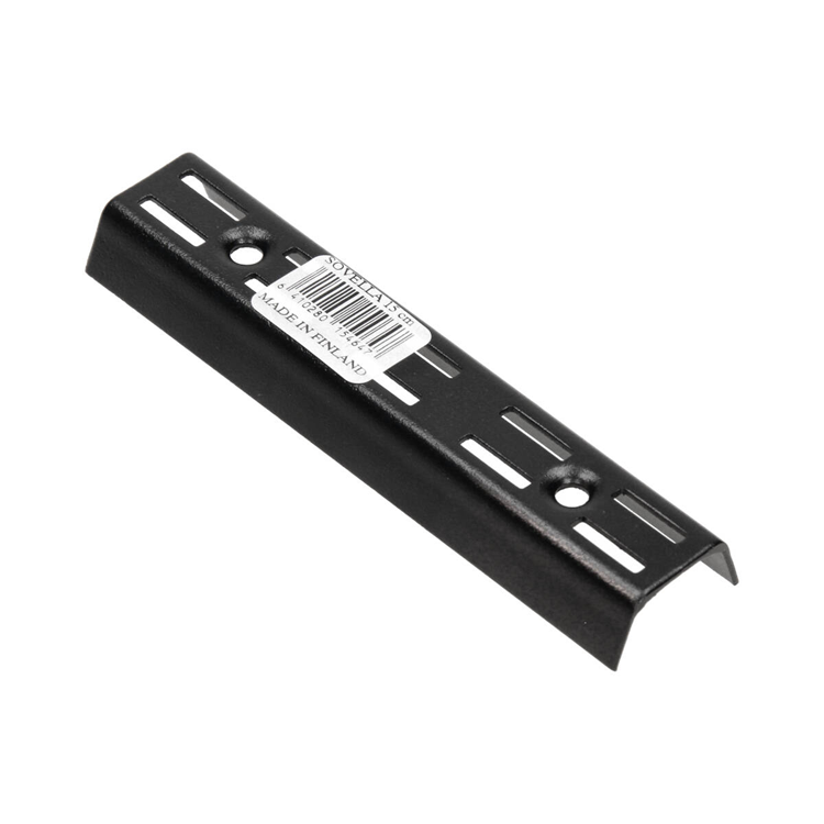 Sovella 1013146 - szyna ścienna czarna 15cm | 10 sztuk