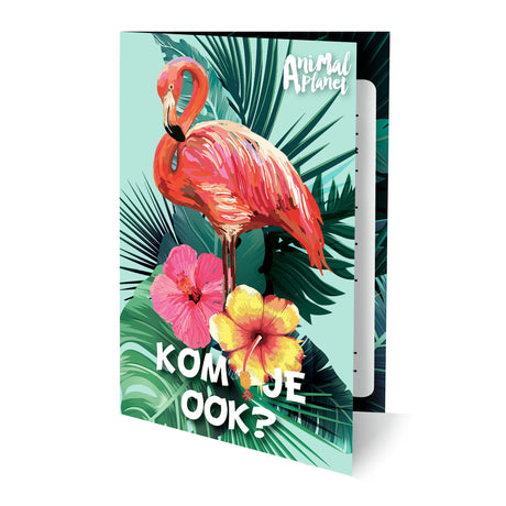 Zaproszenia Animal Planet Flaming, 6 szt.