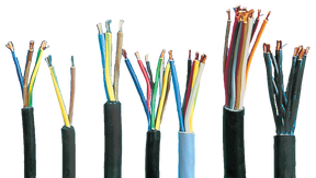 7-aderig vmvl 6x1.5mm² + 1x2.5mm² zwart mtr