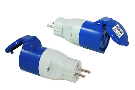 Adapter wtyk schuko i gniazdo cee