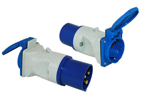 Adapter wtyk cee i gniazdo schuko