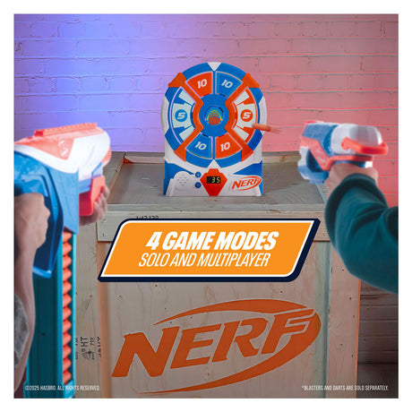 Elektroniczny cel docelowy Hasbro Nerf Bullseye, ruchomy cel strzelecki
