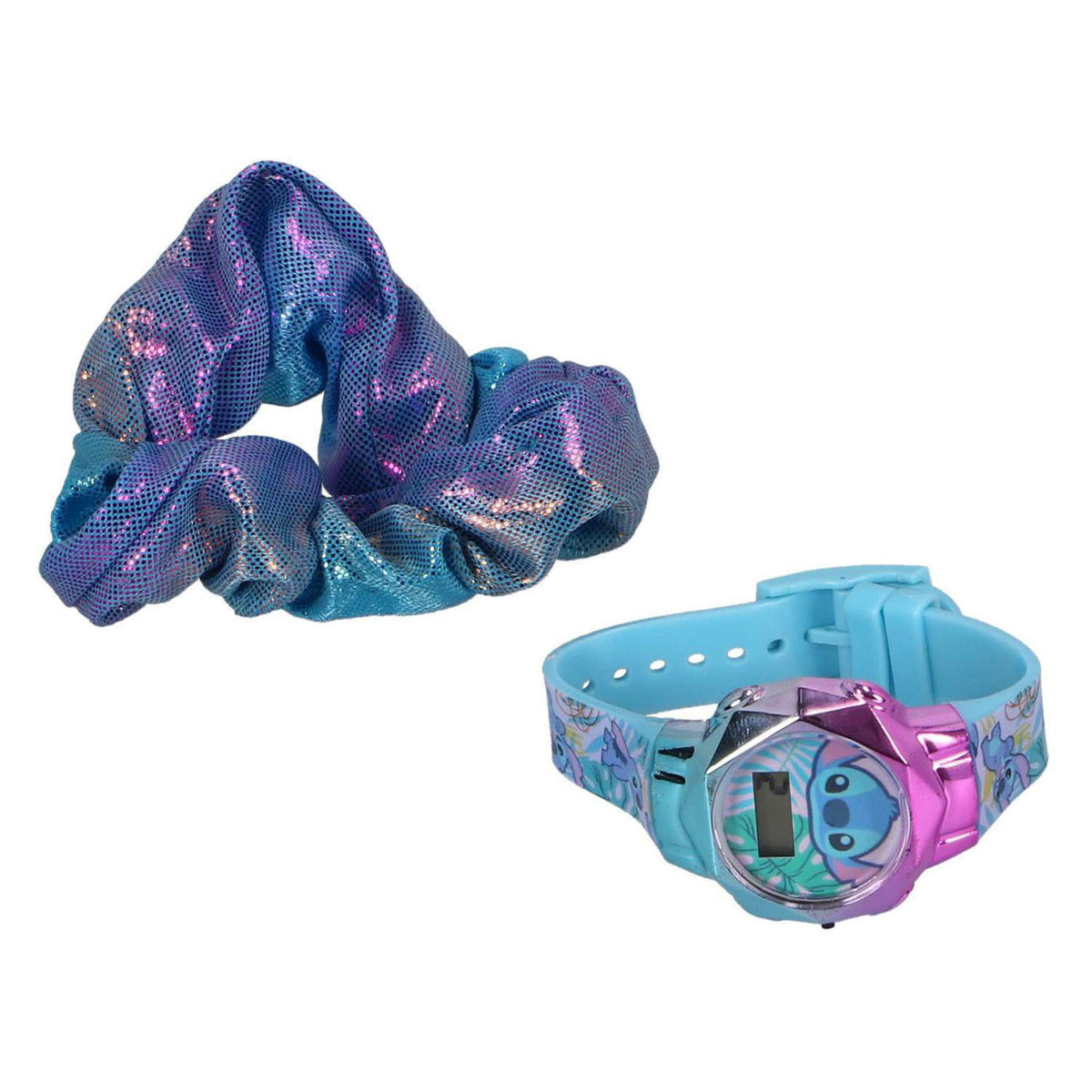 Zestaw prezentowy Accutime Stitch z zegarkiem i bransoletką - 4 szt.