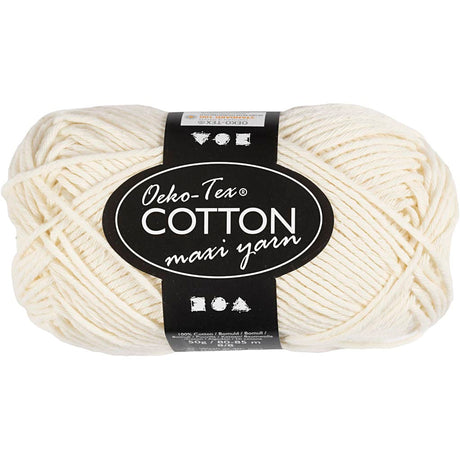 Firma Creativ https: www.cchobby.nl przędza bawełniana-rozmiar-8-8-l-80-85-m-needle-4-4-5-off-white-50-gr-1-ball