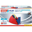 Dyspenser taśmy tesa Easy Cut czerwony