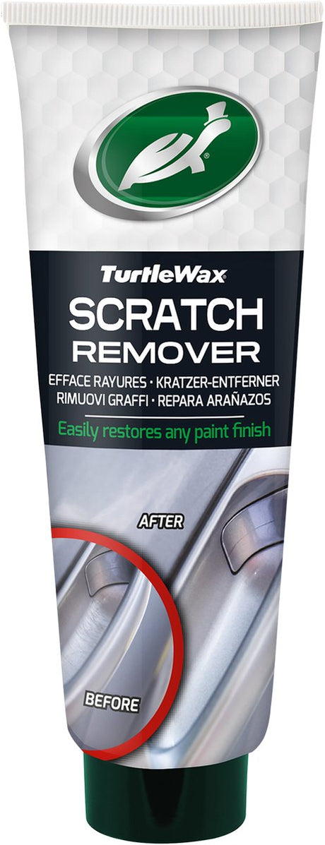 Turtle Wax GL Scratch Remover - preparat do usuwania zarysowań - usuwa lekkie, powierzchowne rysy - nadaje lakierowi ponownie lekki, matowy połysk - do wszystkich rodzajów lakieru - 100ml