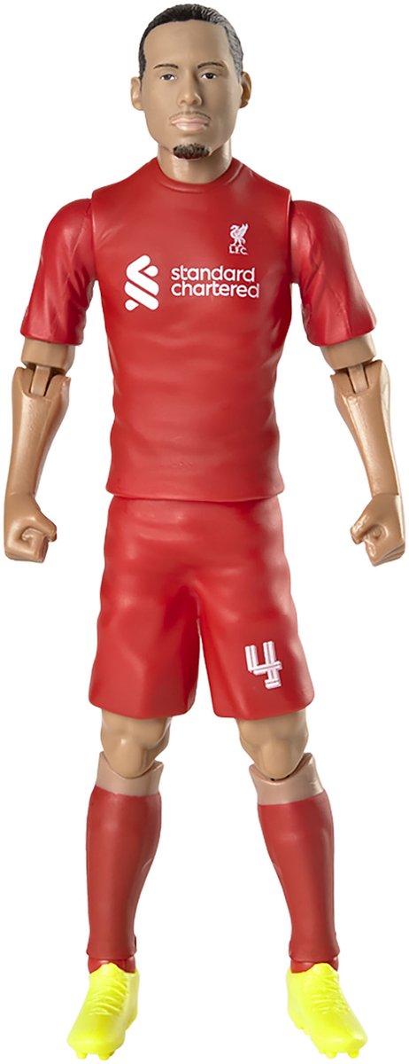 Figurka piłkarska Sockers Liverpool virgil van dijk 20 cm figurka zabawkowa.