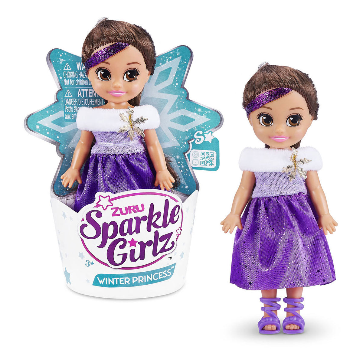 Zimowa babeczka księżniczki Zuru Sparkle Girlz