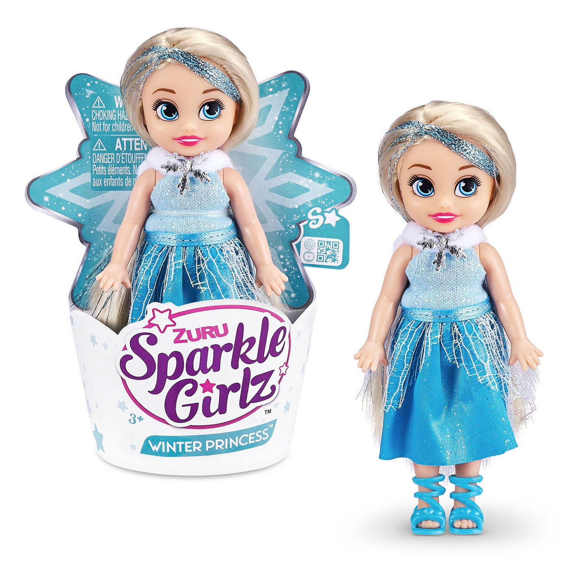 Zimowa babeczka księżniczki Zuru Sparkle Girlz