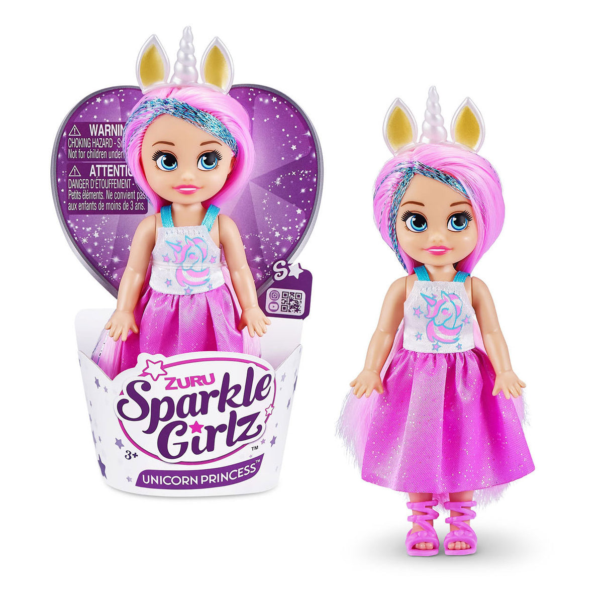 Błyszczący rożek lodowy Girlz Zuru Princess