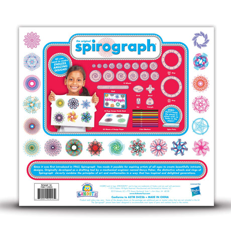 Zestaw do spirografu z markerami