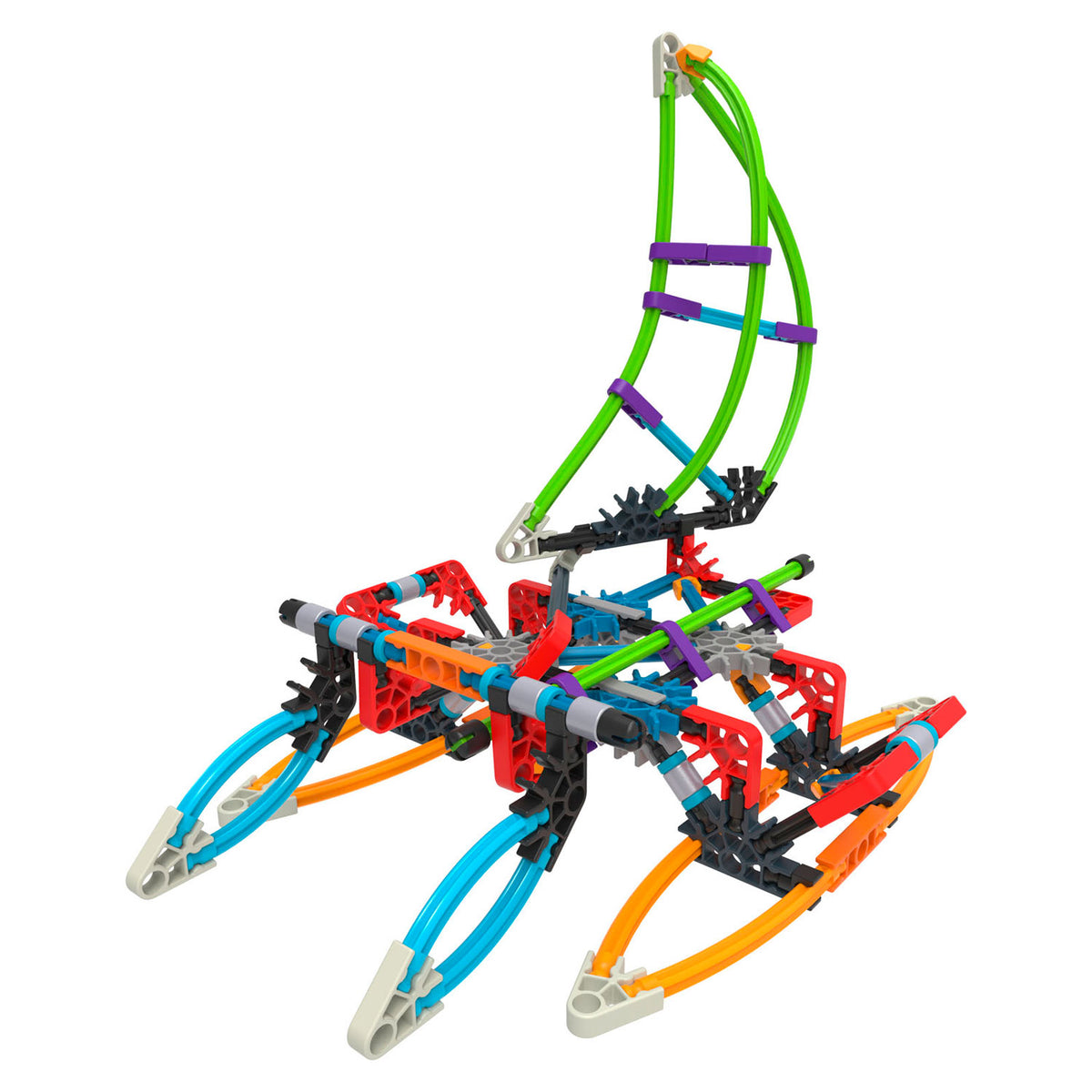 Zestaw konstrukcyjny K'nex 60 modeli, 395 elementów.