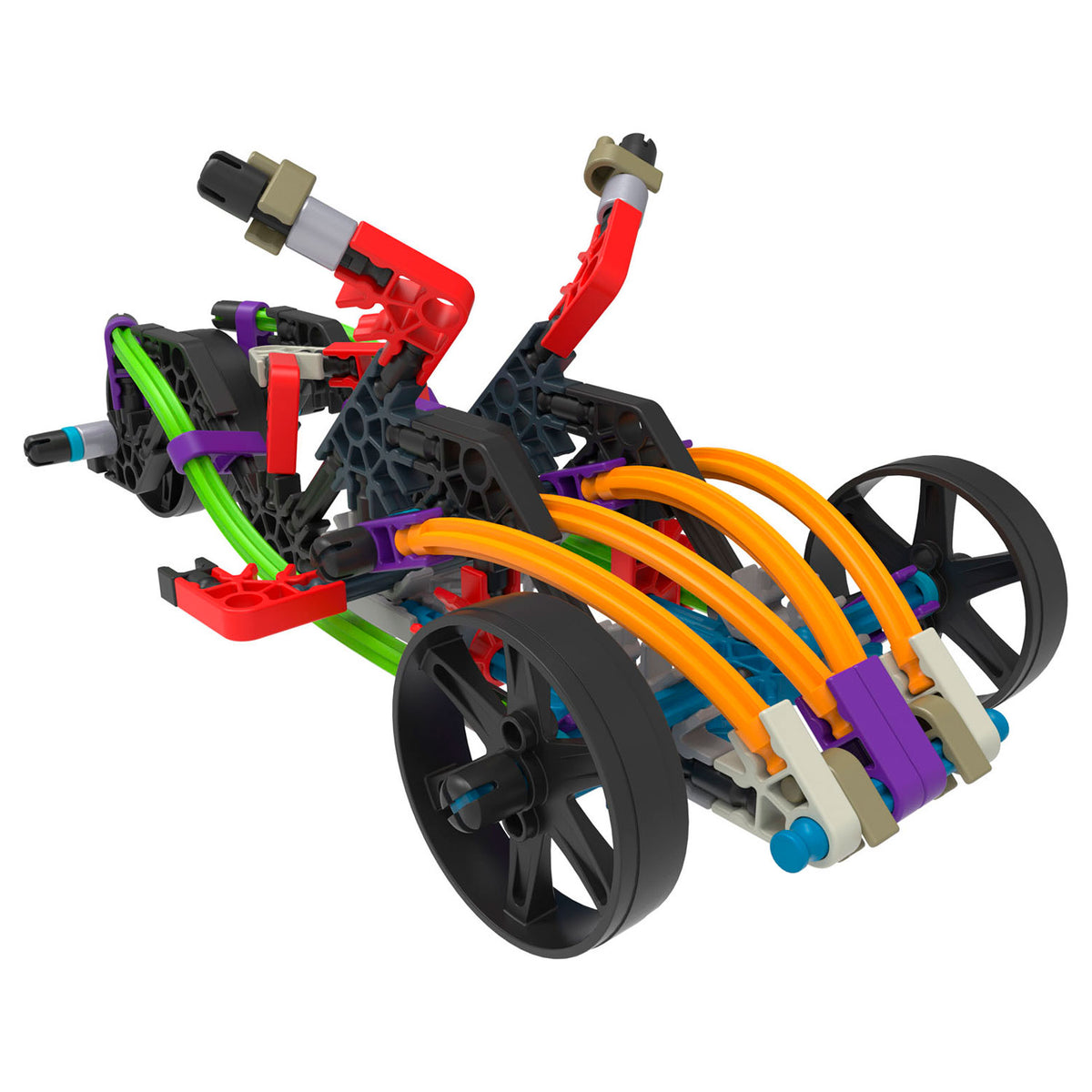 Zestaw konstrukcyjny K'nex 60 modeli, 395 elementów.