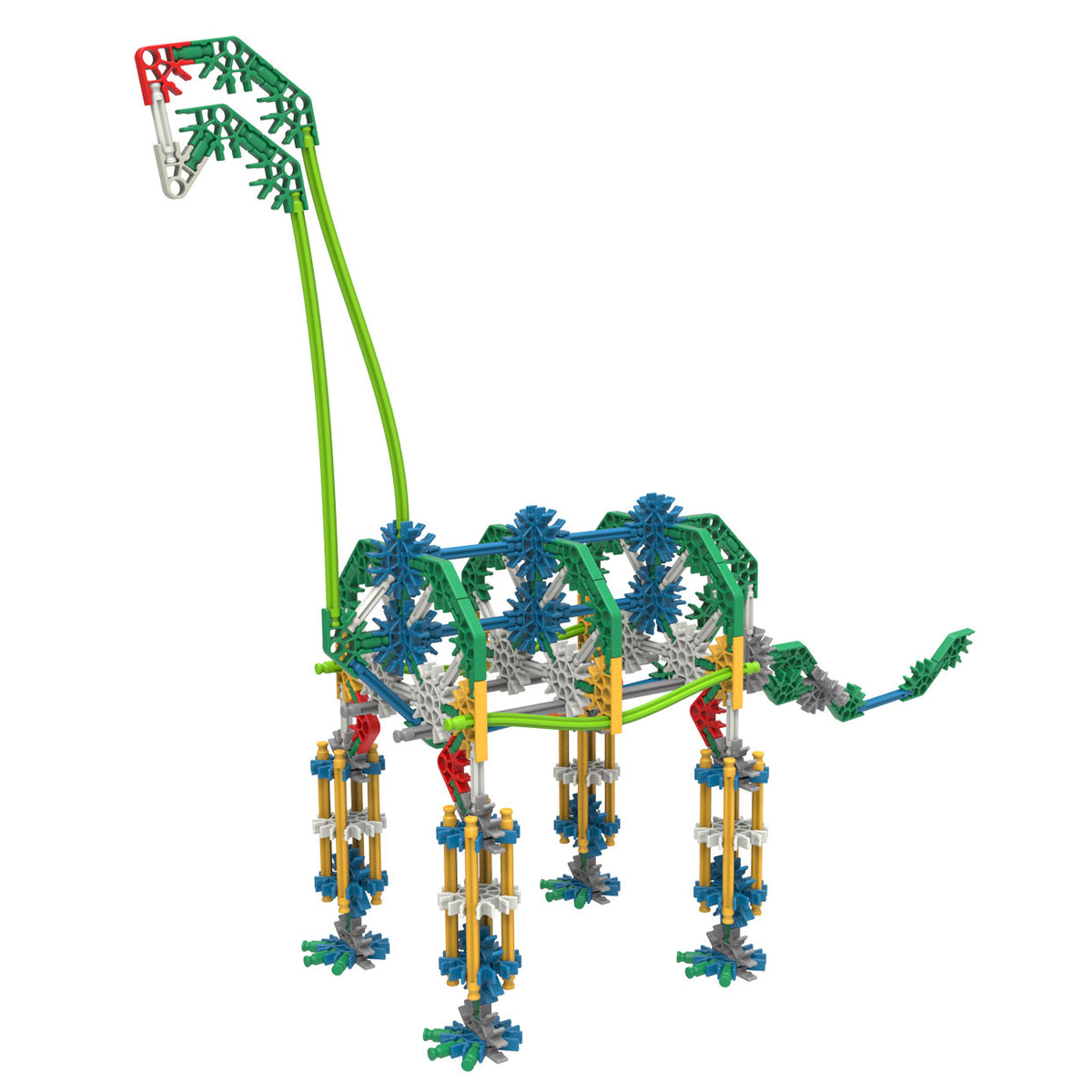 Zestaw konstrukcyjny K'nex 100 modeli, 863 elementy.