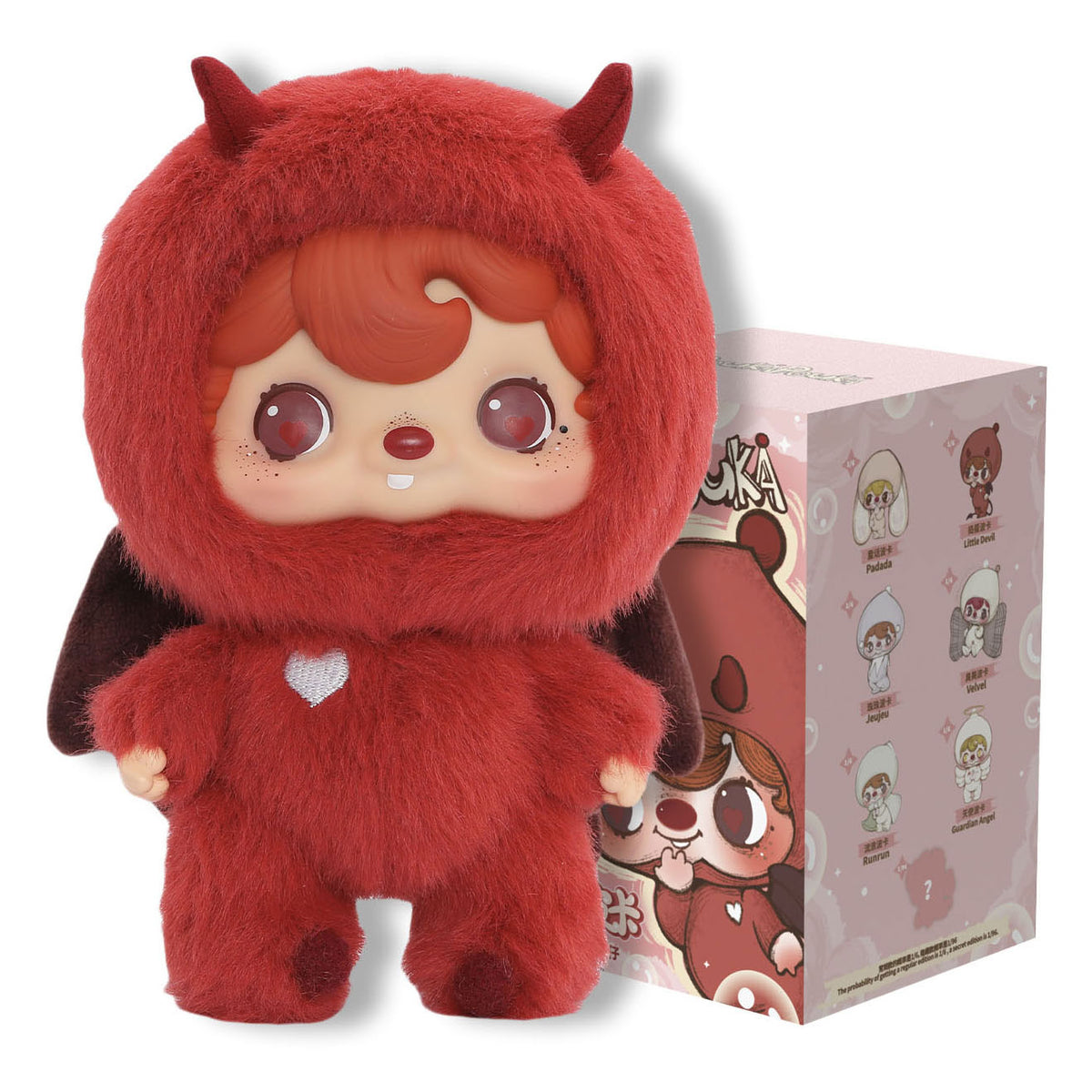 Boti poukapouka mood bubbles pluche figuur