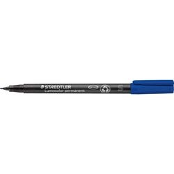 Marker permanentny Staedtler 313-3 uniwersalny, drobny, 0,4 mm, niebieski, rozpuszczalny w wodzie