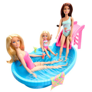 Basen Barbie z lalką