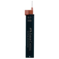 Wkład do ołówka automatycznego faber-castell hb 0,5 mm